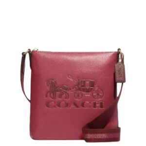CoachMINI ROWAN FILE BAG WITH HORSE AND CARRIAGE
